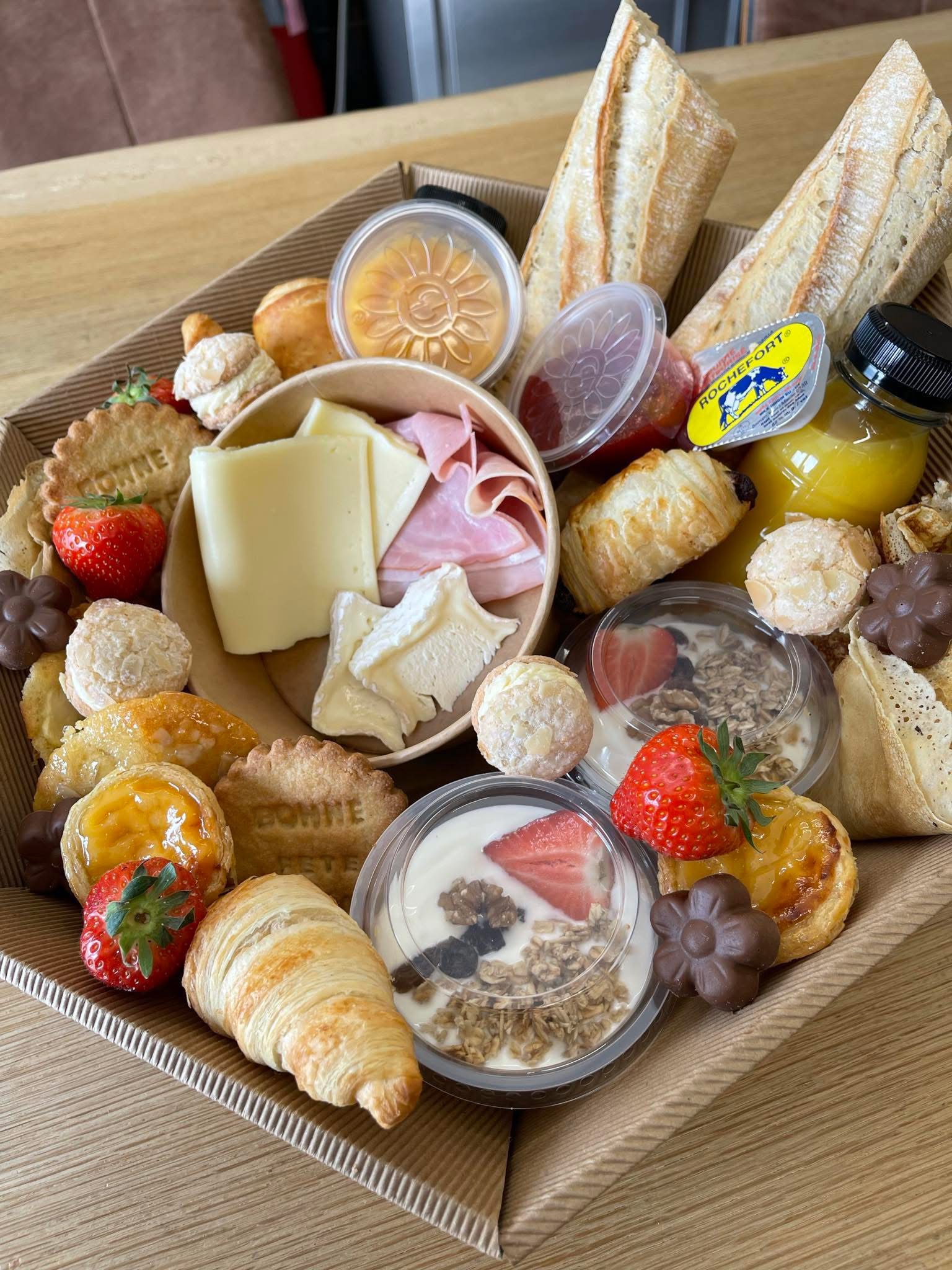 Box petit-déjeuner pour deux personnes - L'Atelier de Flo